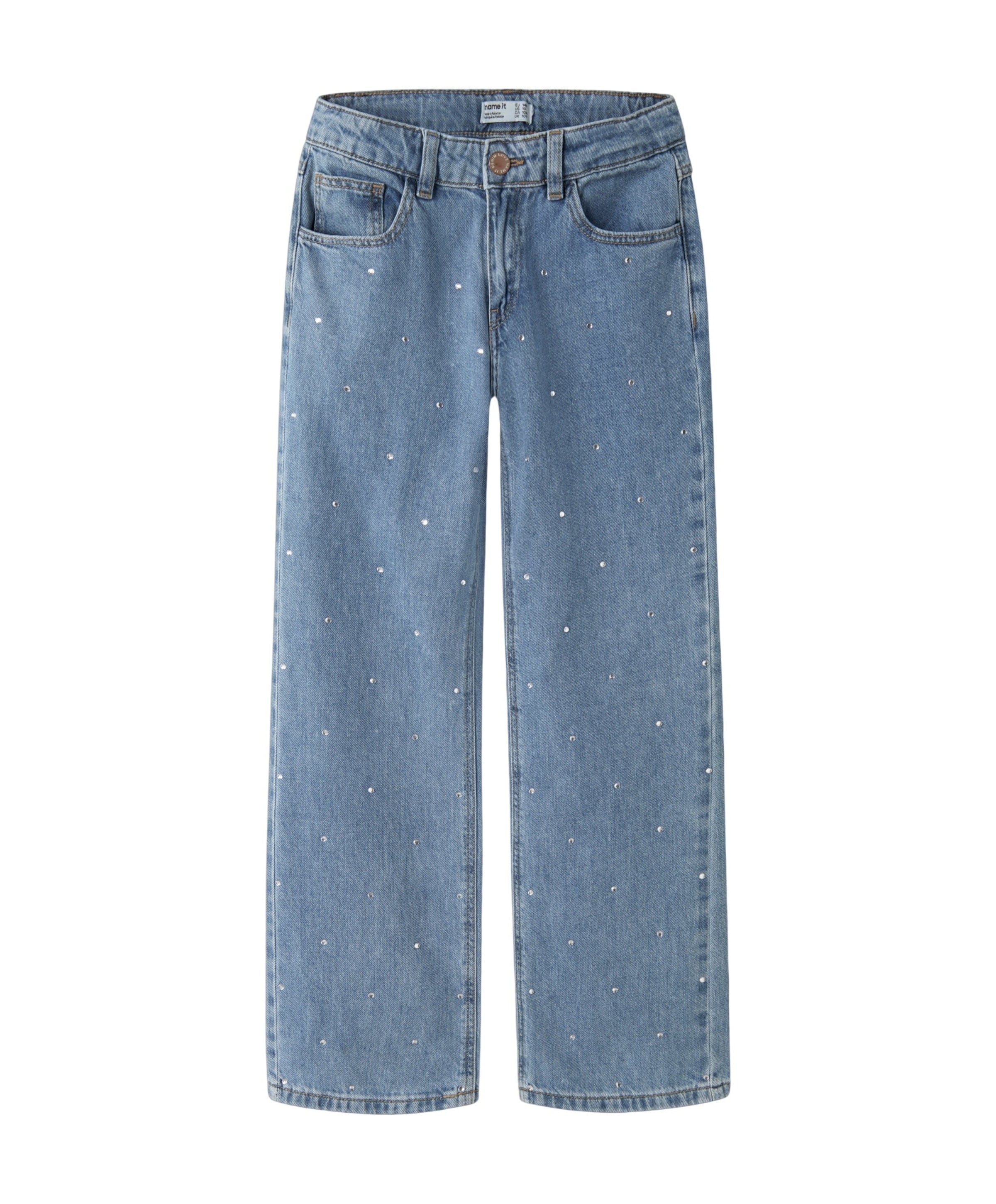 Name it NKFROSE STRAIGHT JEANS 3366-BE NOOS meisjes jeans blauw
