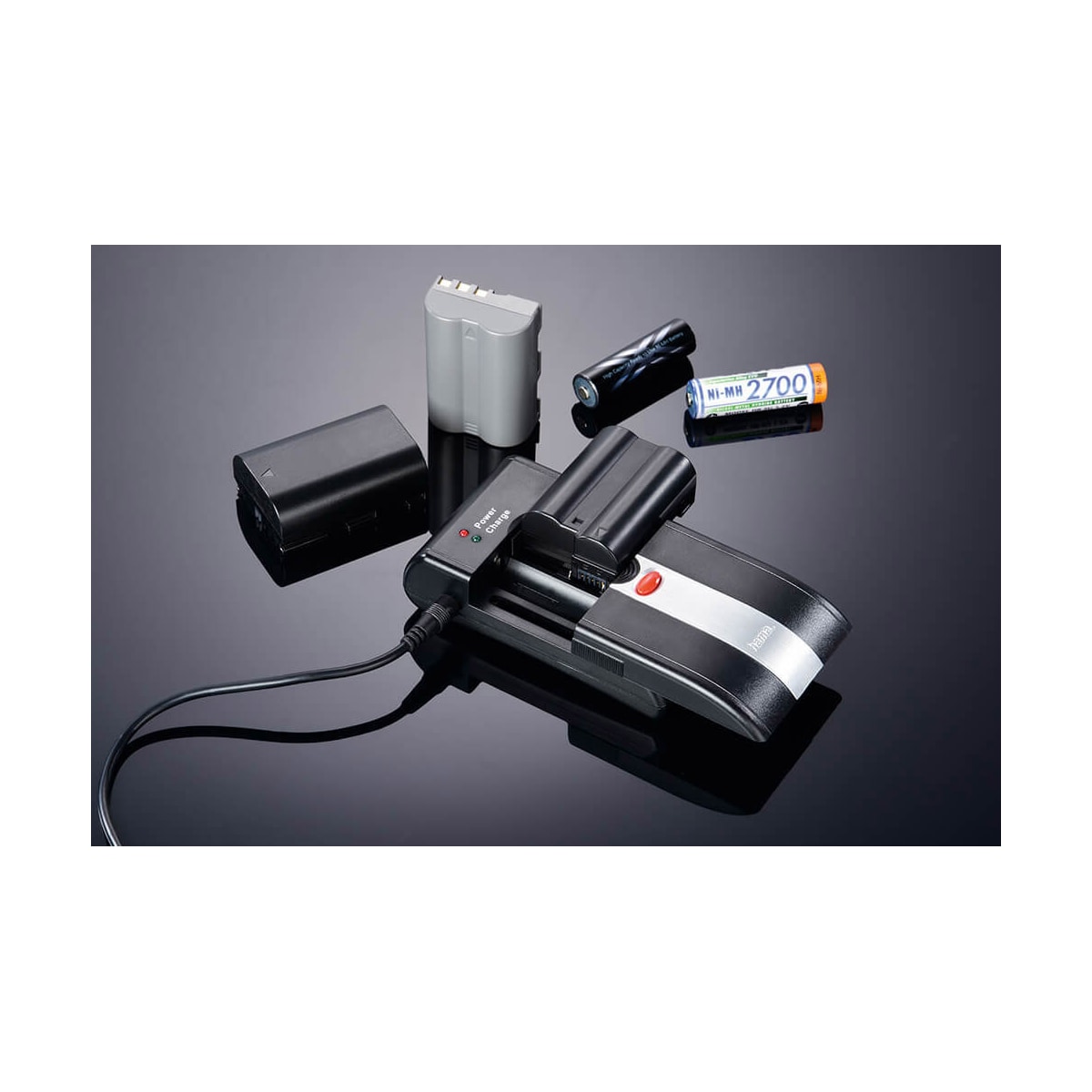 Hama Delta Ovum LED universal batterilader
