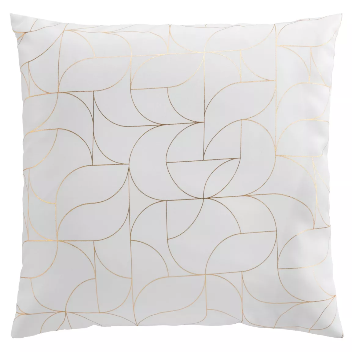 Coussin carré (60 x 60 cm) Louxor Blanc
