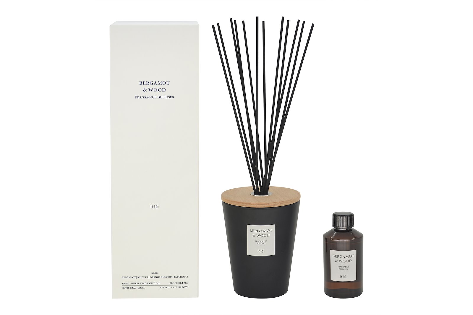 Bergamot Wood duftpinner