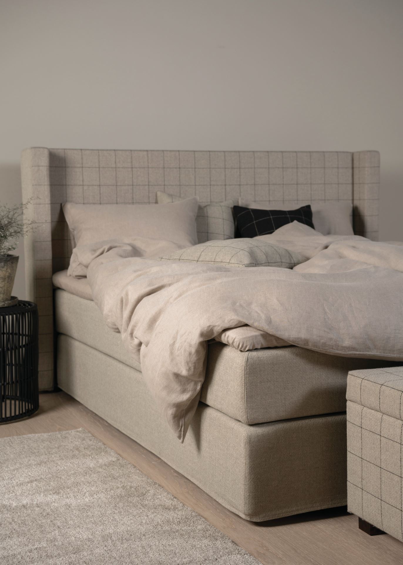 Kontinentalseng beige - 180x200 cm