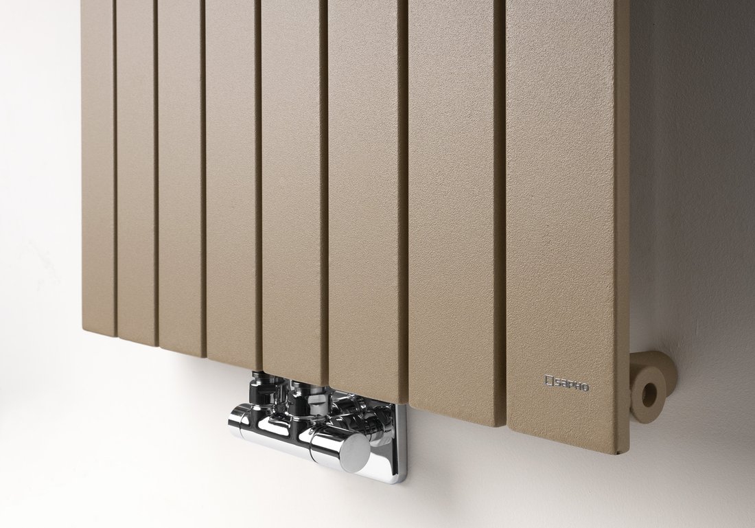 Sapho Colonna badkamer radiator sandstone 60.2x180cm