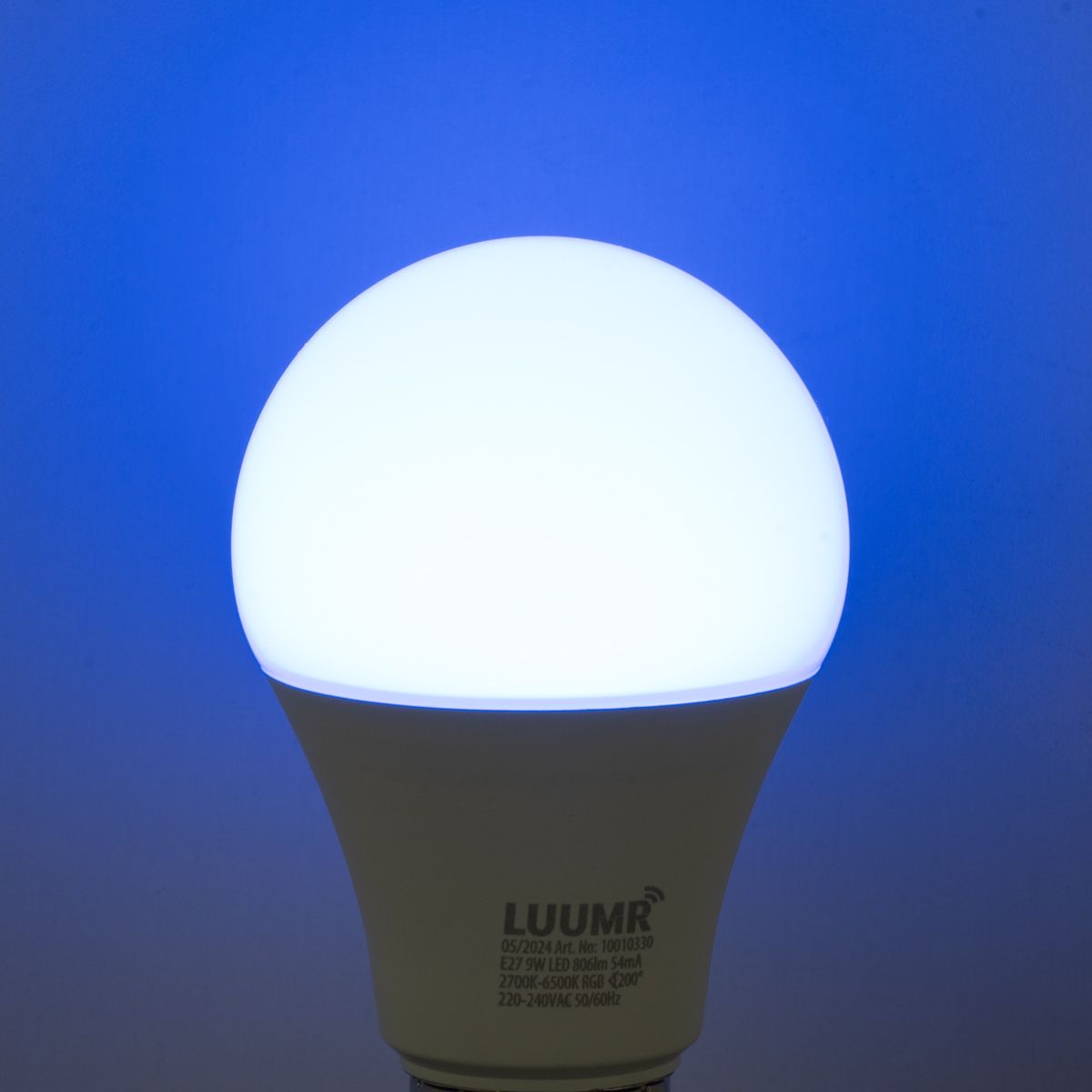 E27 dimbare LED lamp A60 opaal 9W 806 lm 2700-6500K