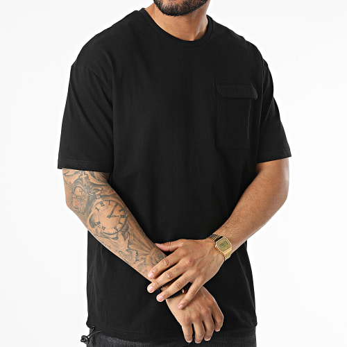 Tee Shirt Poche TB3667 Noir