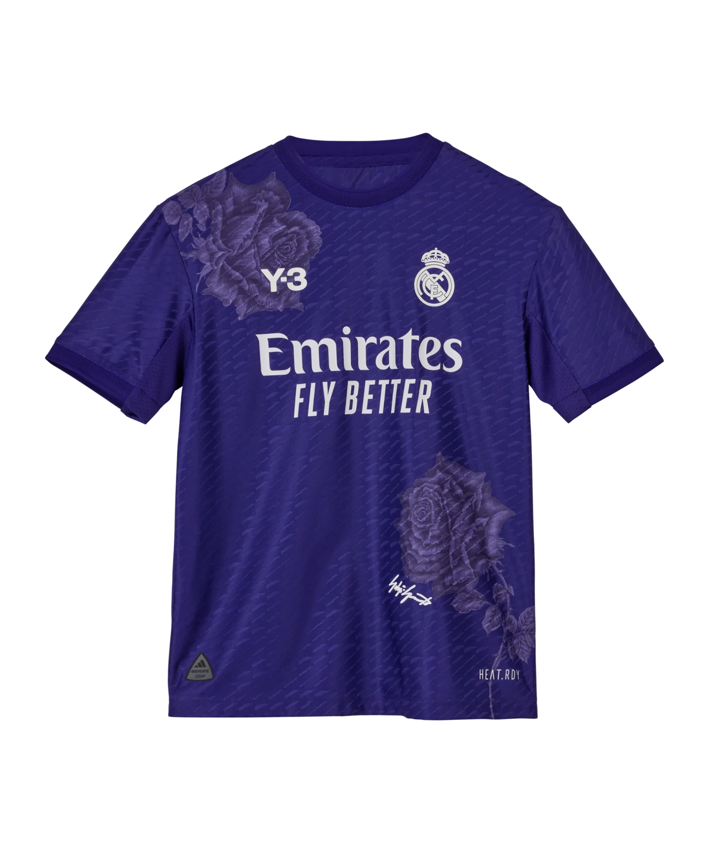 adidas Real Madrid Y3 Auth. Trikot 4th 2023/2024 Kids Lila