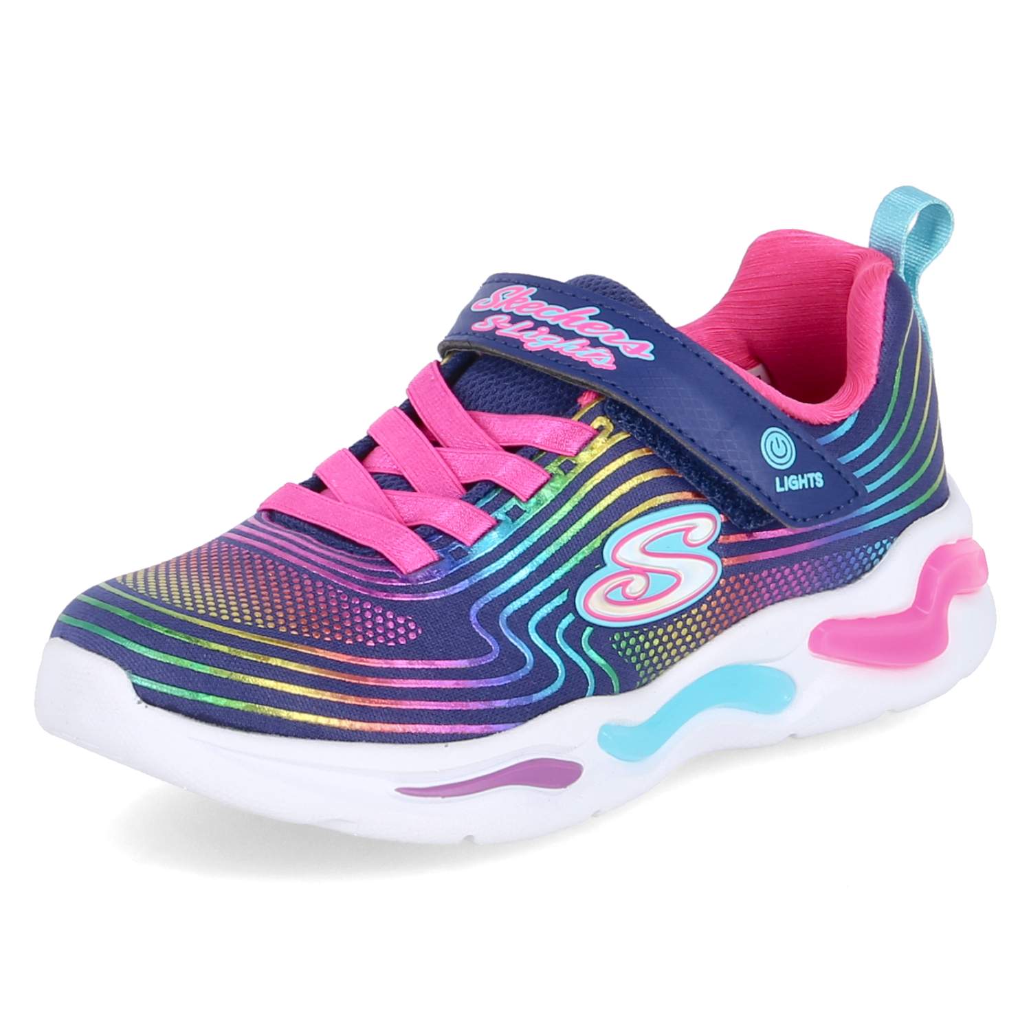 Skechers Low Sneaker WAVY BEAMS - navy/multi