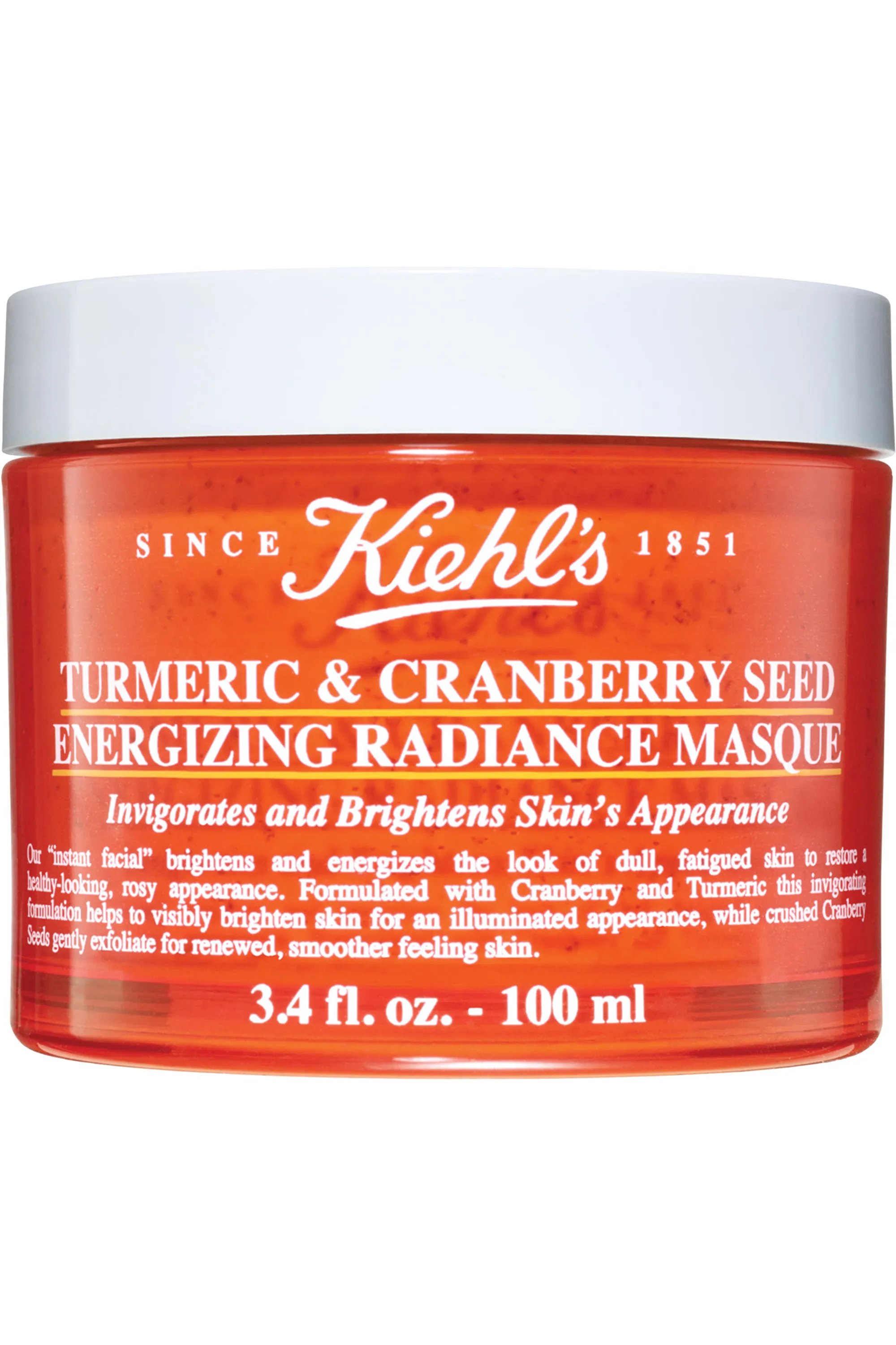 Kiehl's Masque revitalisant éclat instantané Turmeric & Cranberry