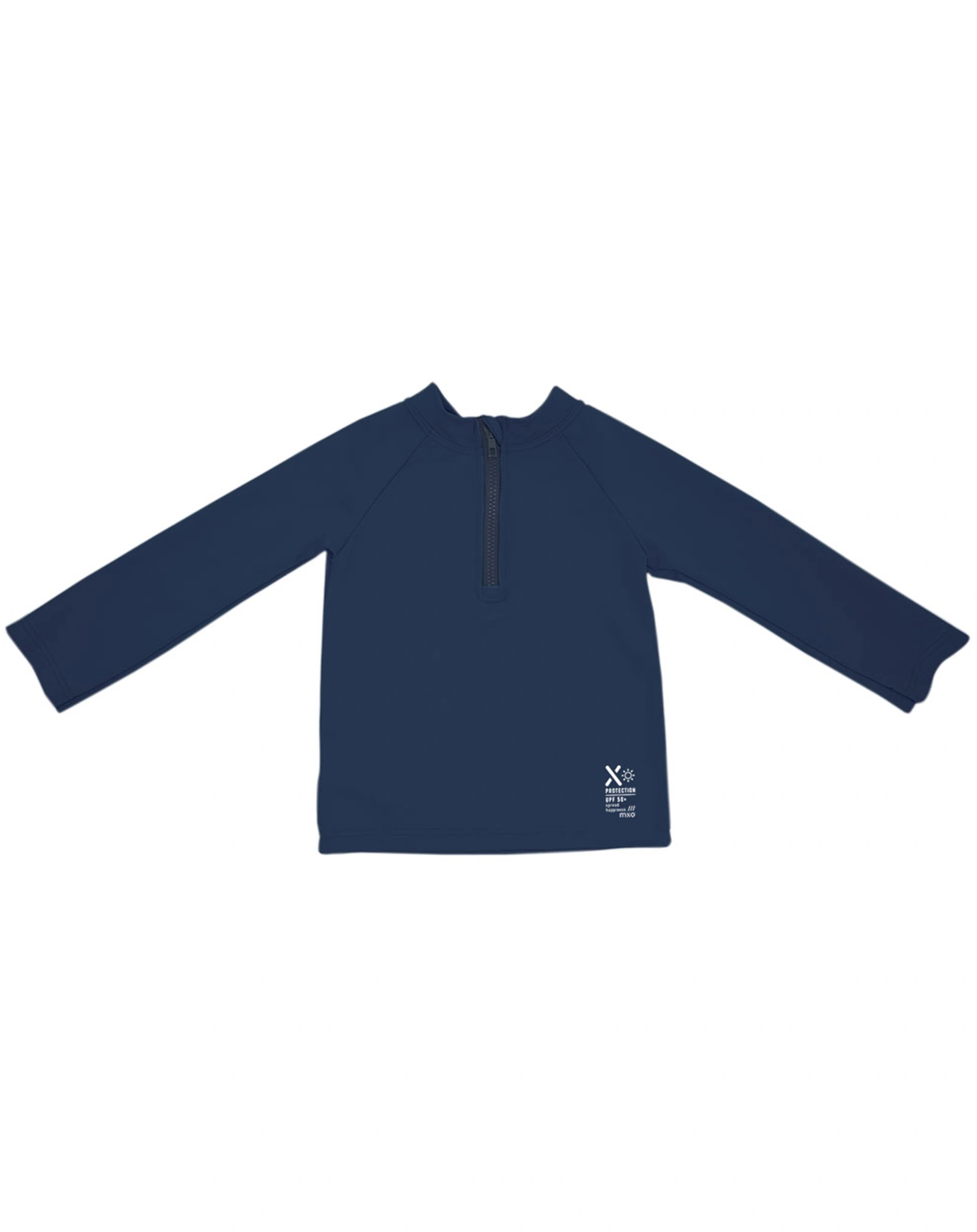 Langarm-Badeshirt FUN in dunkelmarine