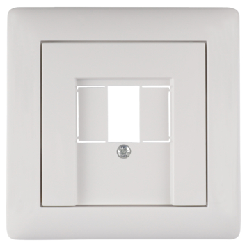 Gira ST55 Afdekplaat USB Wit