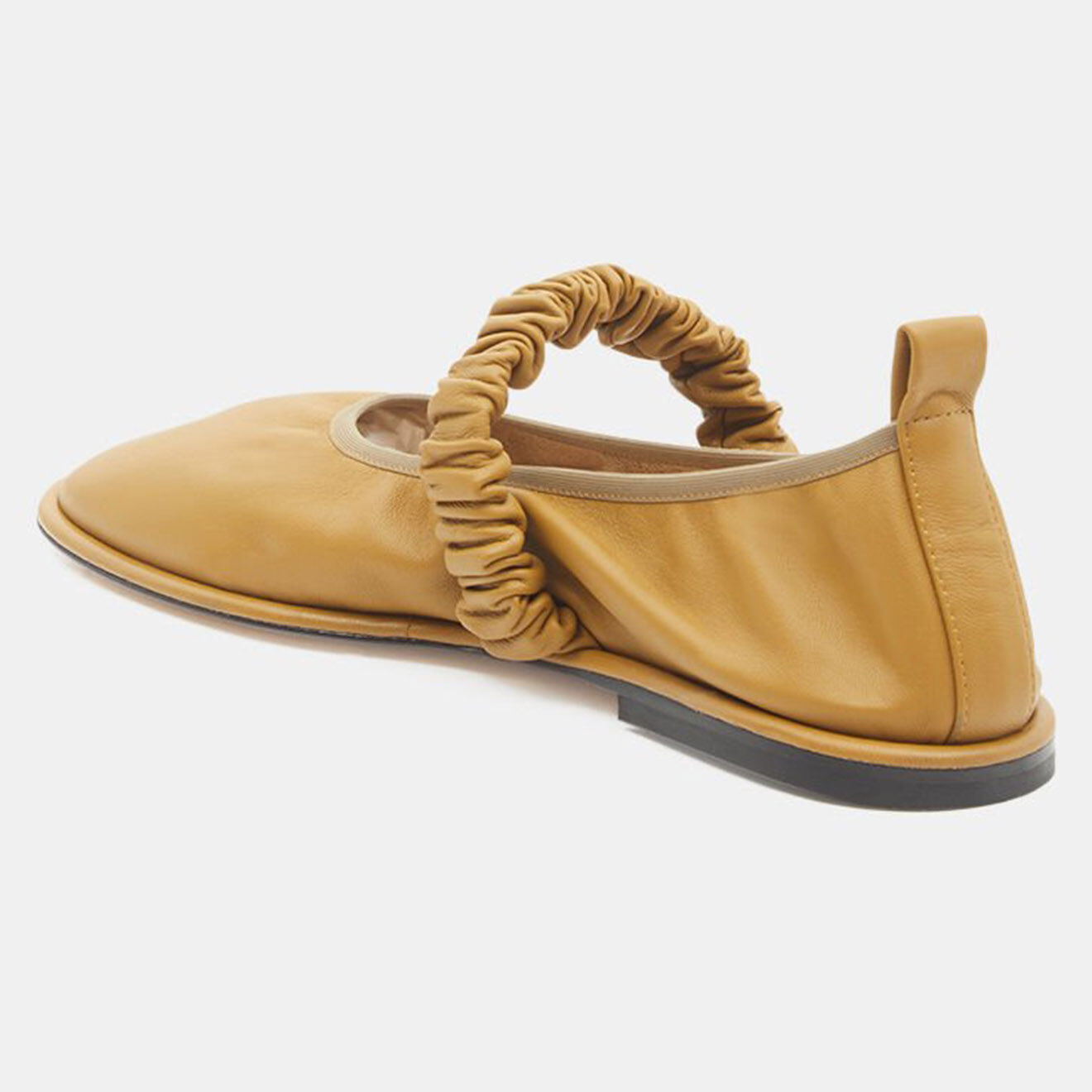 Wandler Ballerines en Cuir beige foncé
