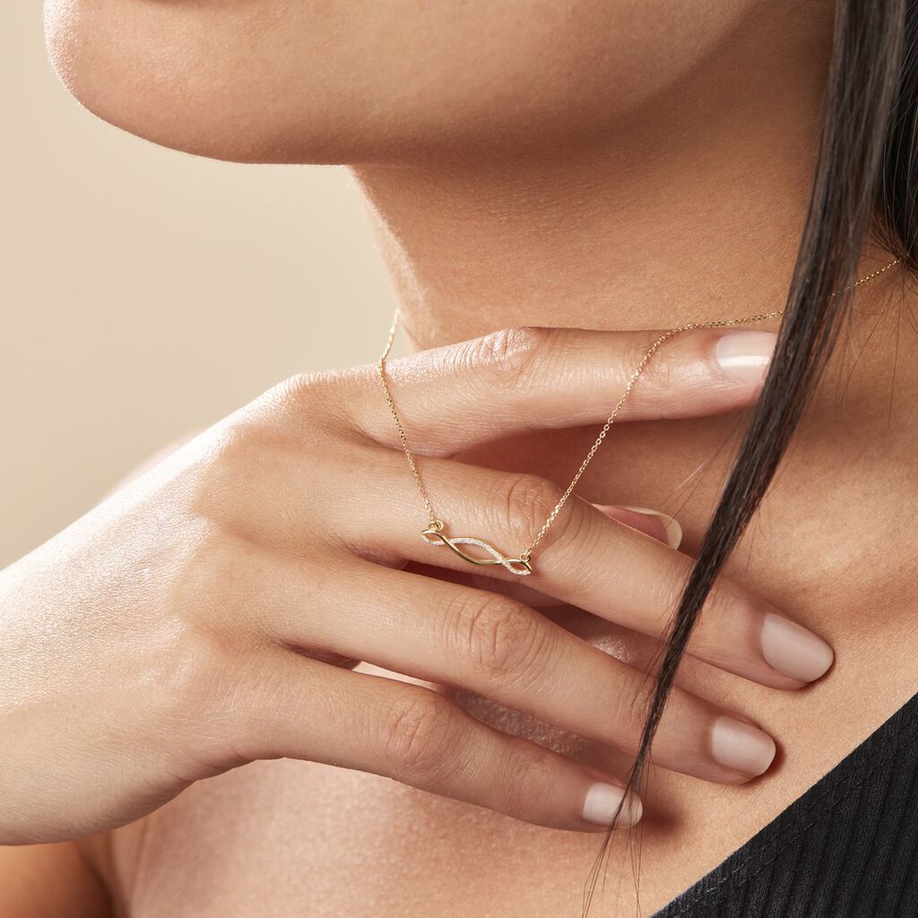 Collier Or Jaune Quintia