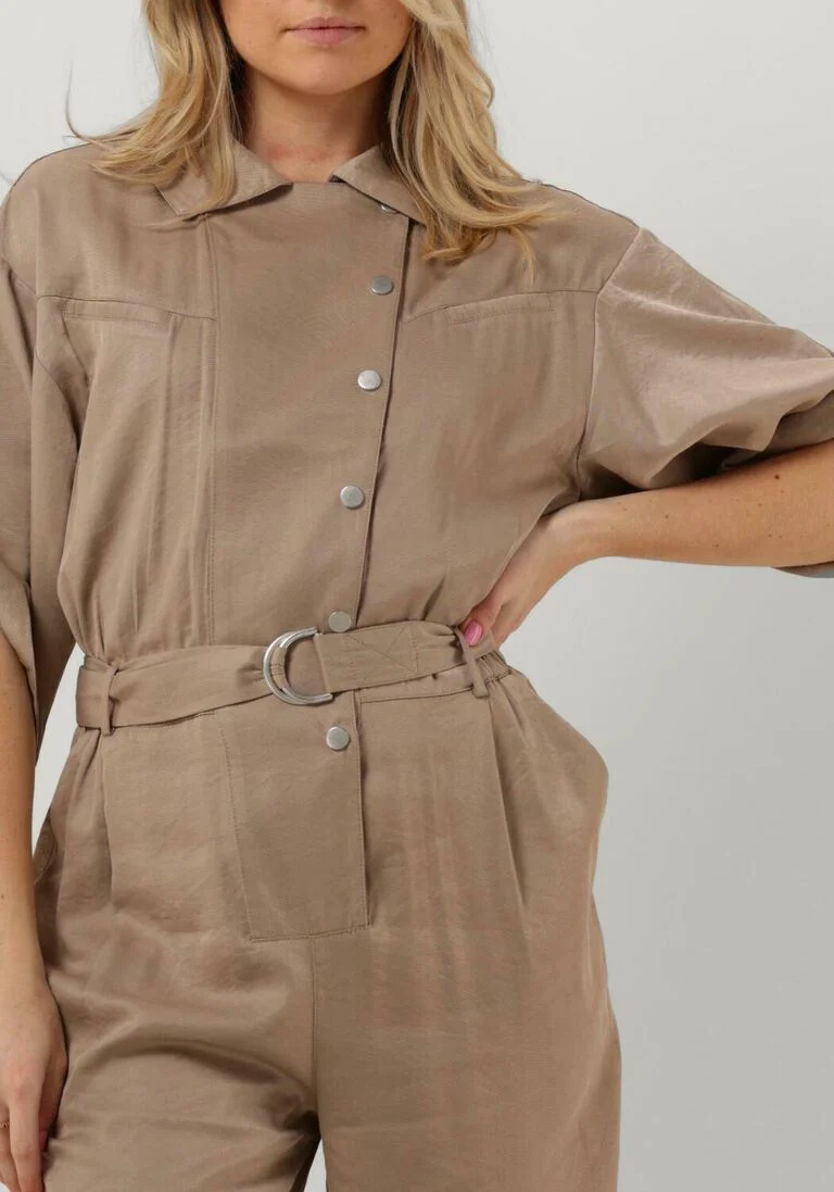 AAIKO beige aaiko jumpsuit nadina vis 510