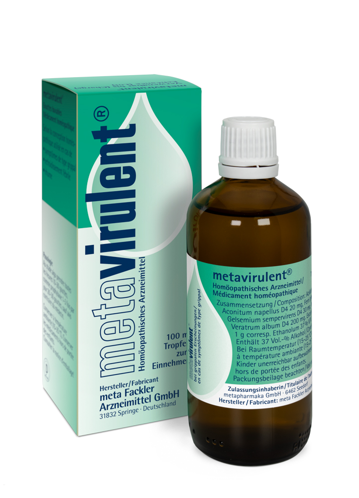 METAVIRULENT Tropfen Fl 100 ml<br>100 ml, Flasche, Tropfen zum Einnehmen, Flüssigkeit