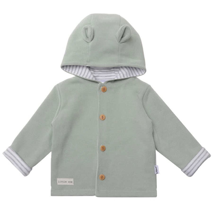 Liliput Jacke Ribstrick schilf schilf