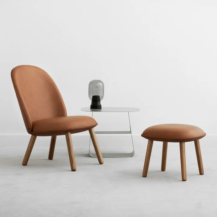 Normann Copenhagen - Amp Tischleuchte, Marmor grün / gold