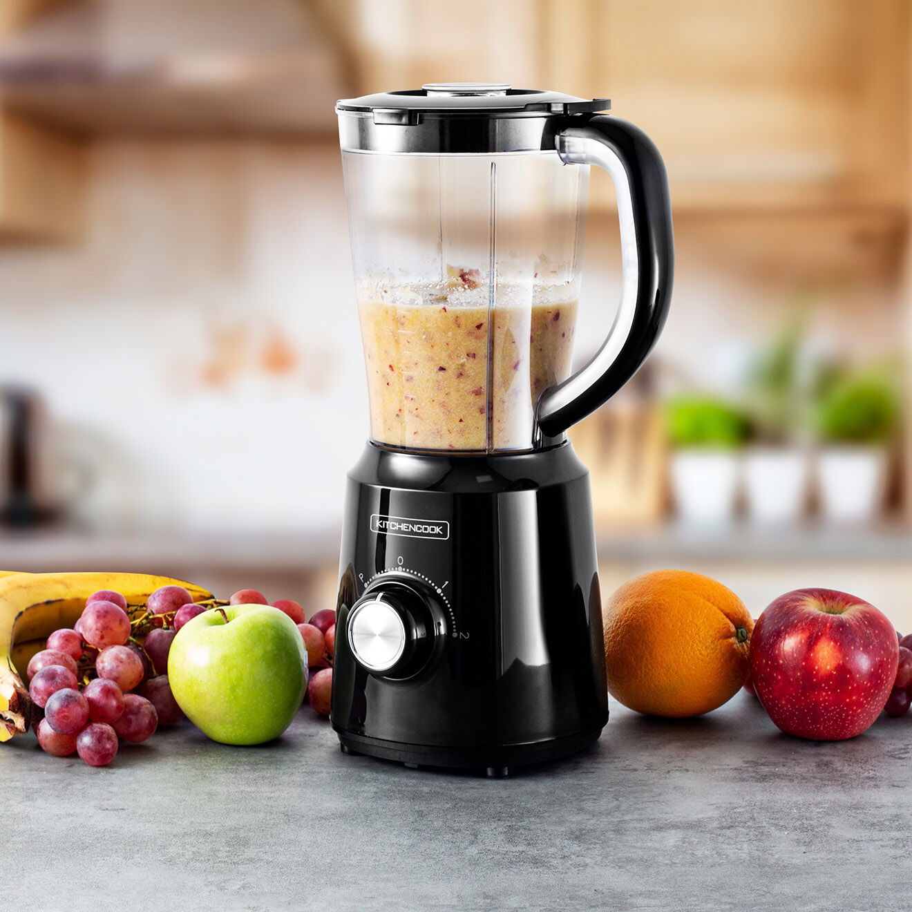 Kitchencook Blender 500W - EK1 noir - 1,5 L