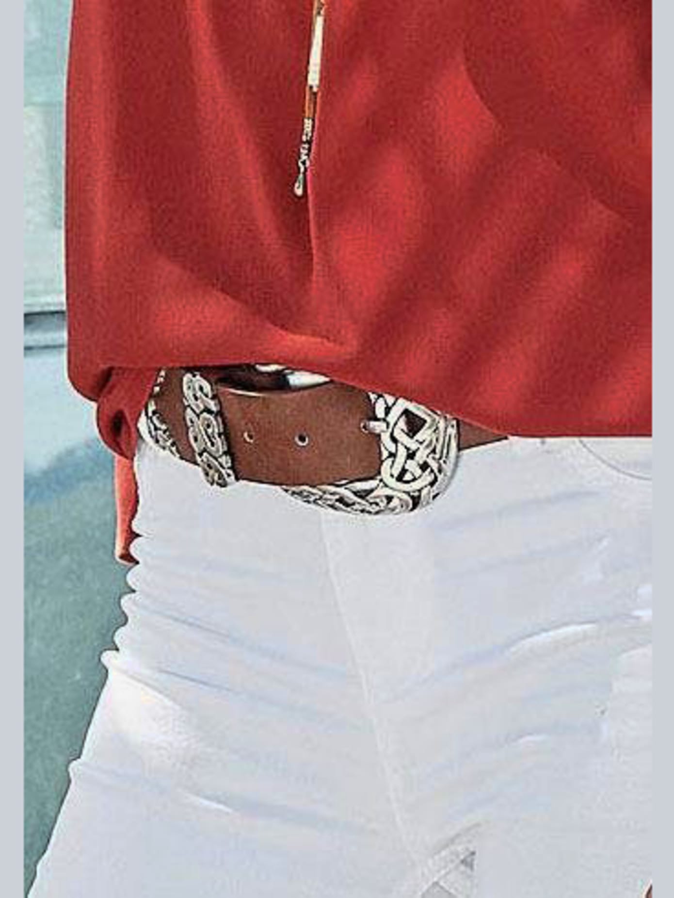 Ceinture hanches ceinture au look cowboy tendance