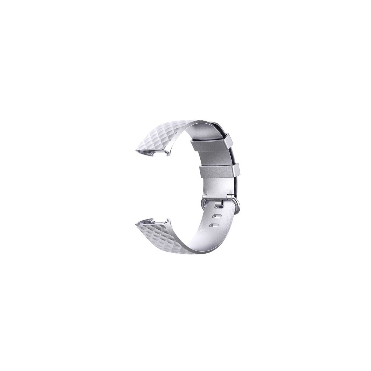 Armbånd Fitbit Charge4 / Charge3 L Sølv
