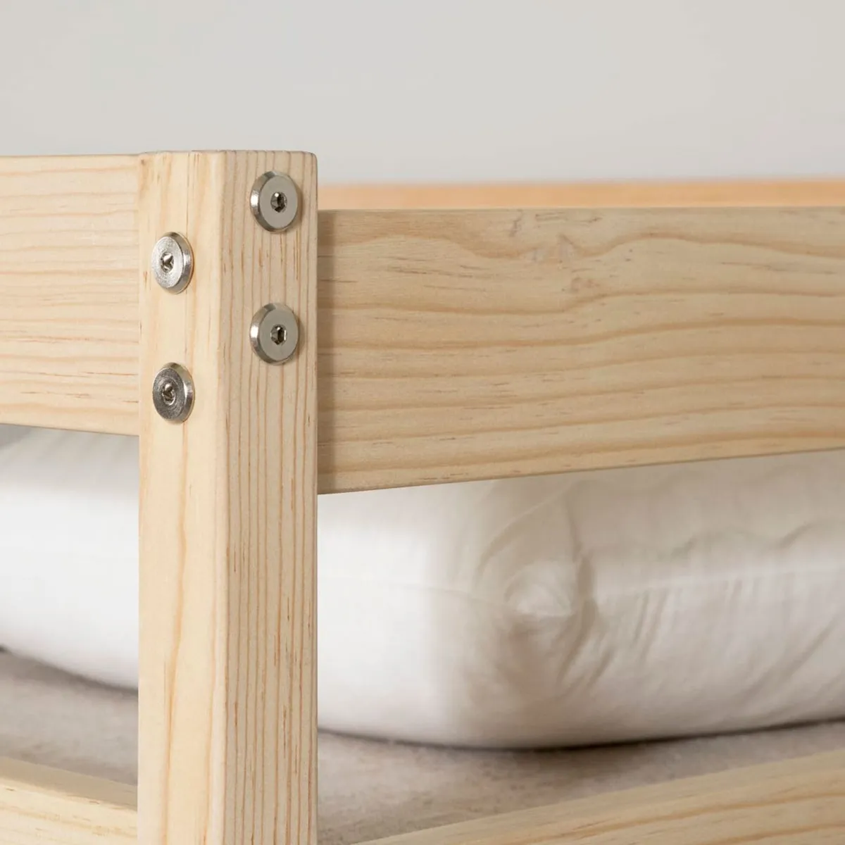 South Shore Sweedi Lit superposé en bois - Naturel