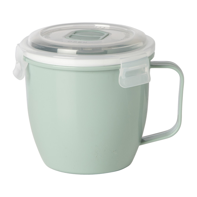 Soepbakje voor magnetron - 620 ml - groen