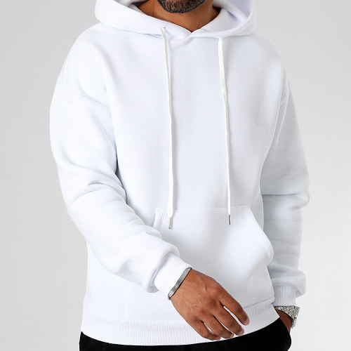 Sweat Capuche Large 0263 Blanc