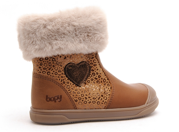 Bopy bottes bebe fille rosalia marron