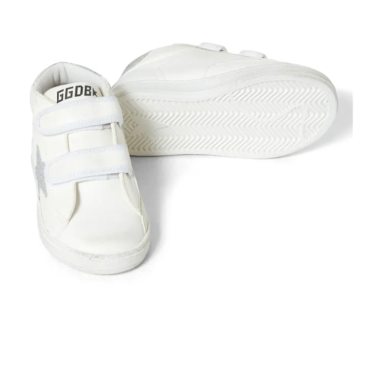 Golden Goose Baskets Scratchs June Star  | Argenté