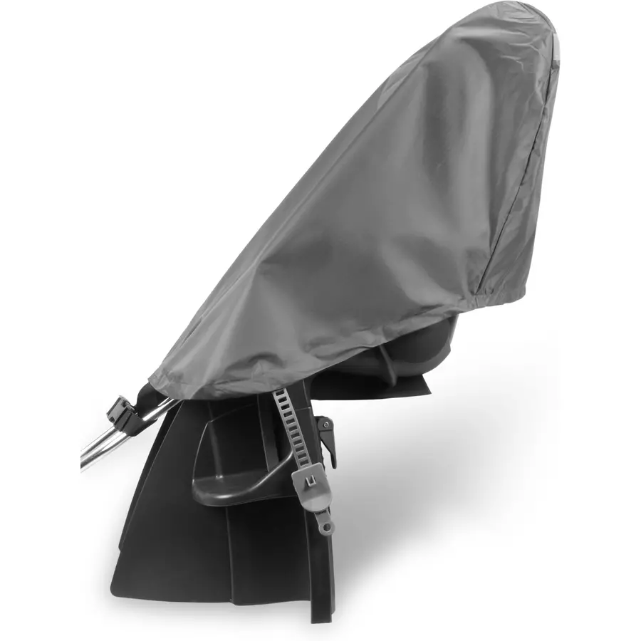normani Regenüberzug für Fahrrad-Kindersitze BiSeat Anthrazit