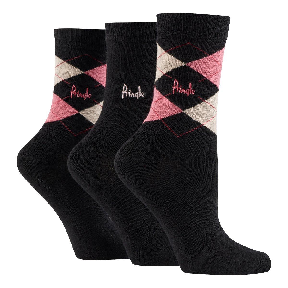 Pringle 3 Pack Socks