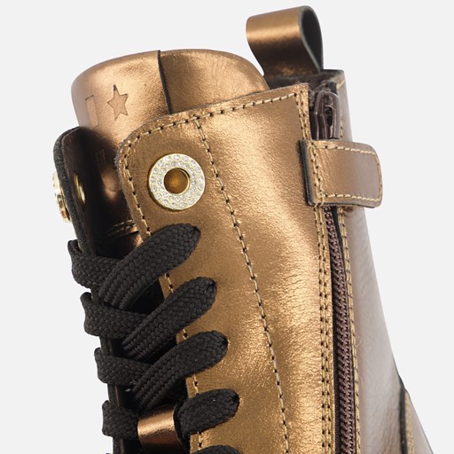 Muyters Veterboots brons Leer