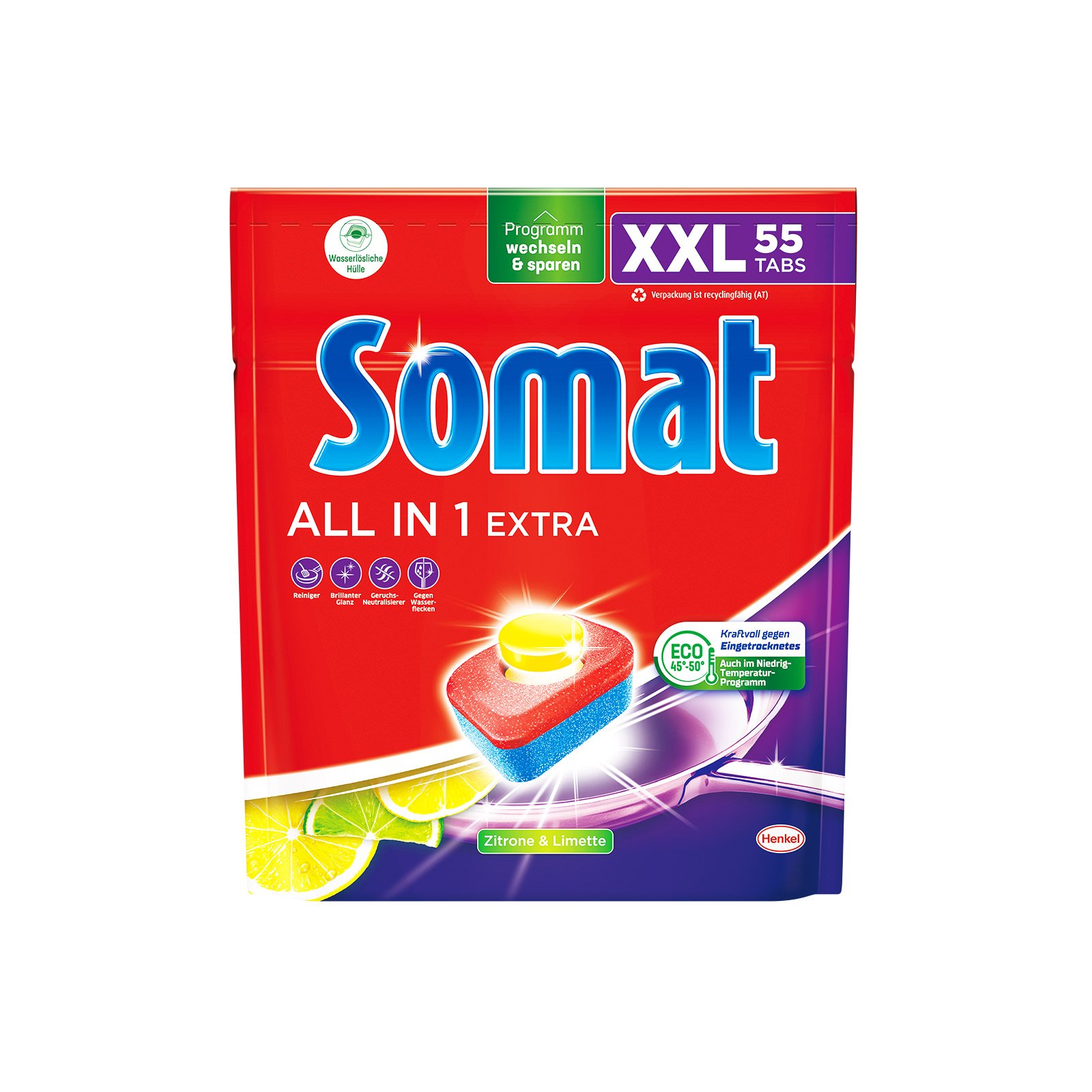 Somat Tabs XXL All In 1 Zitrone und Limette