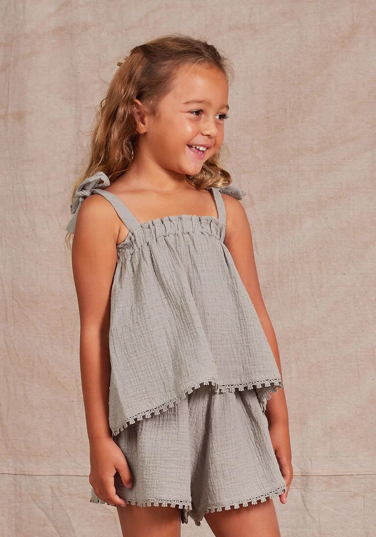 RYLEE + CRU grijze rylee + cru top remi top