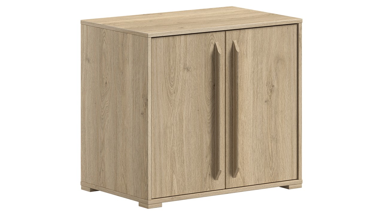 Commode 2 deuren voor halfhoogslaper Sam eik