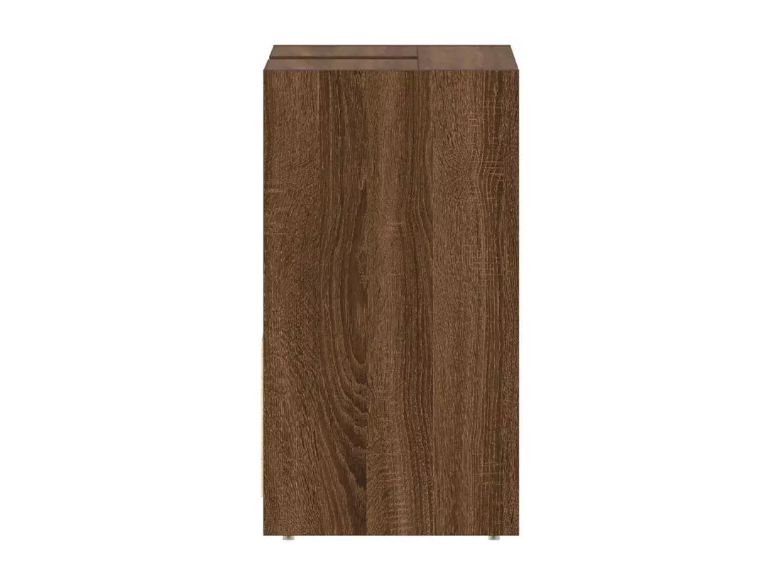 Armoire de bain Chêne marron 60x33x61 cm Bois d'ingénierie