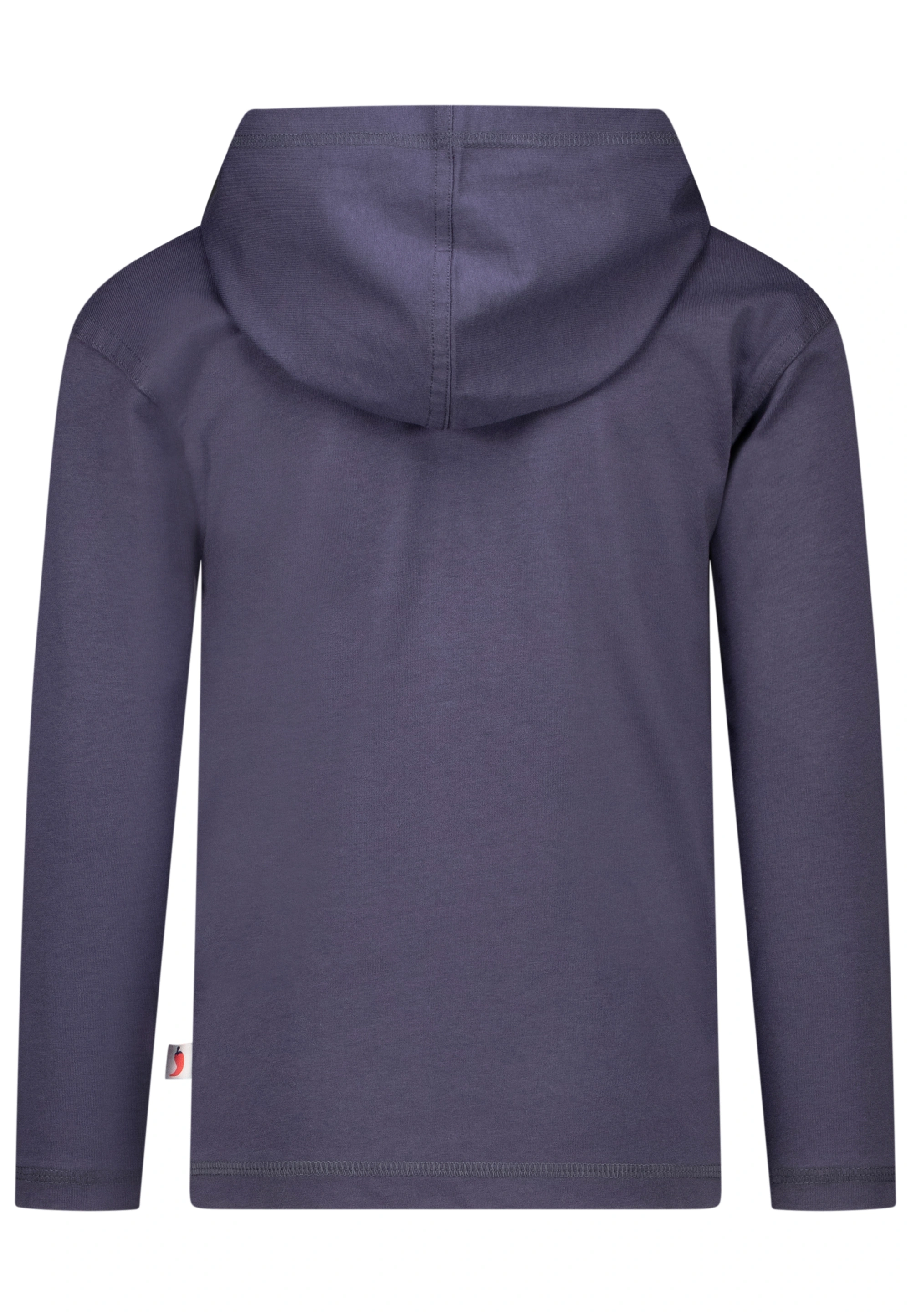 Kapuzen-Langarmshirt FIRE CHIEF in steel grey