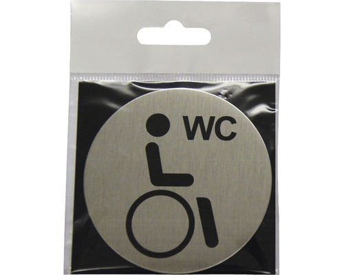 Deurbord voor gehandicaptentoilet Ø 75 mm