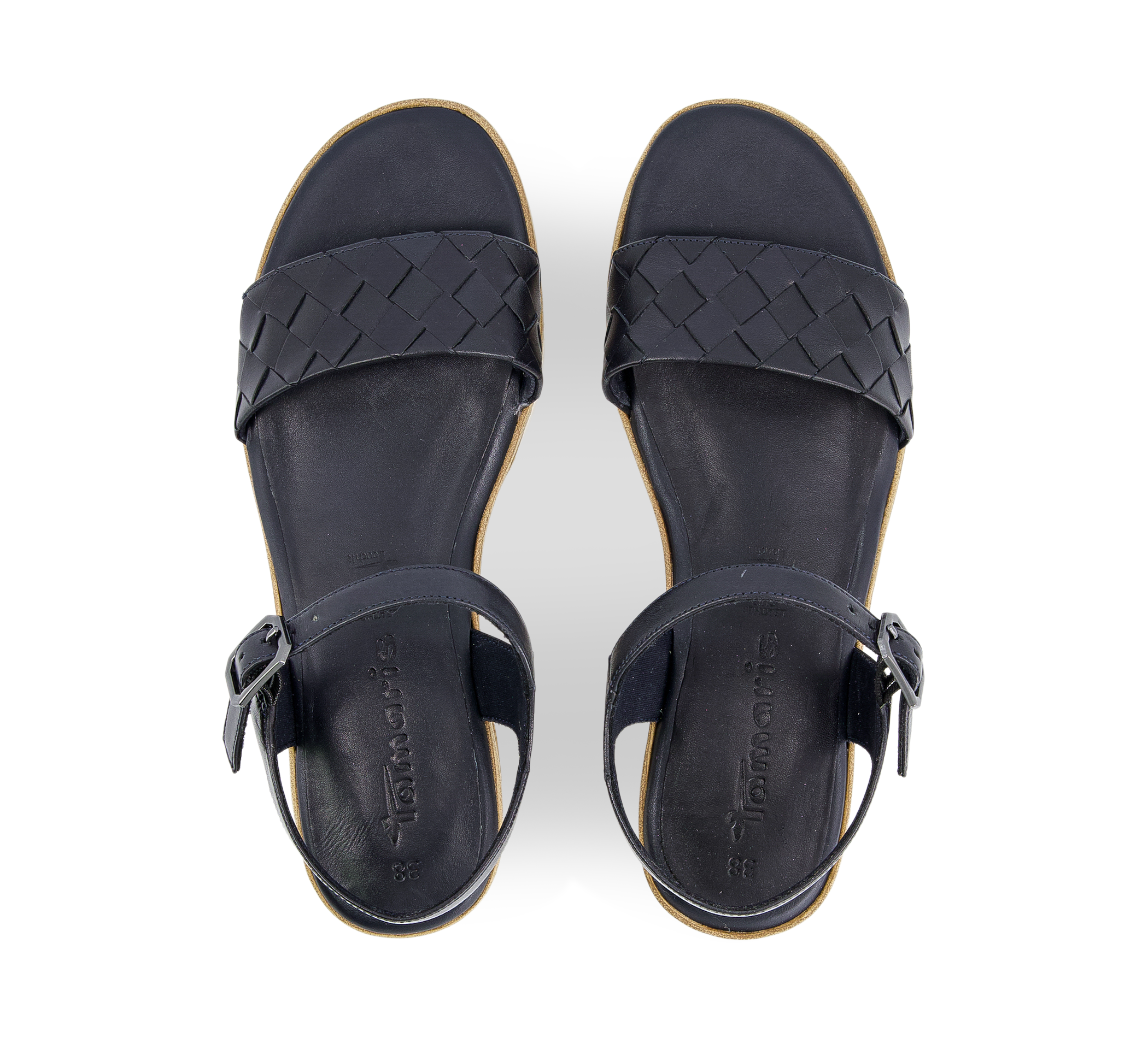 Tamaris Riemchensandalen blau
