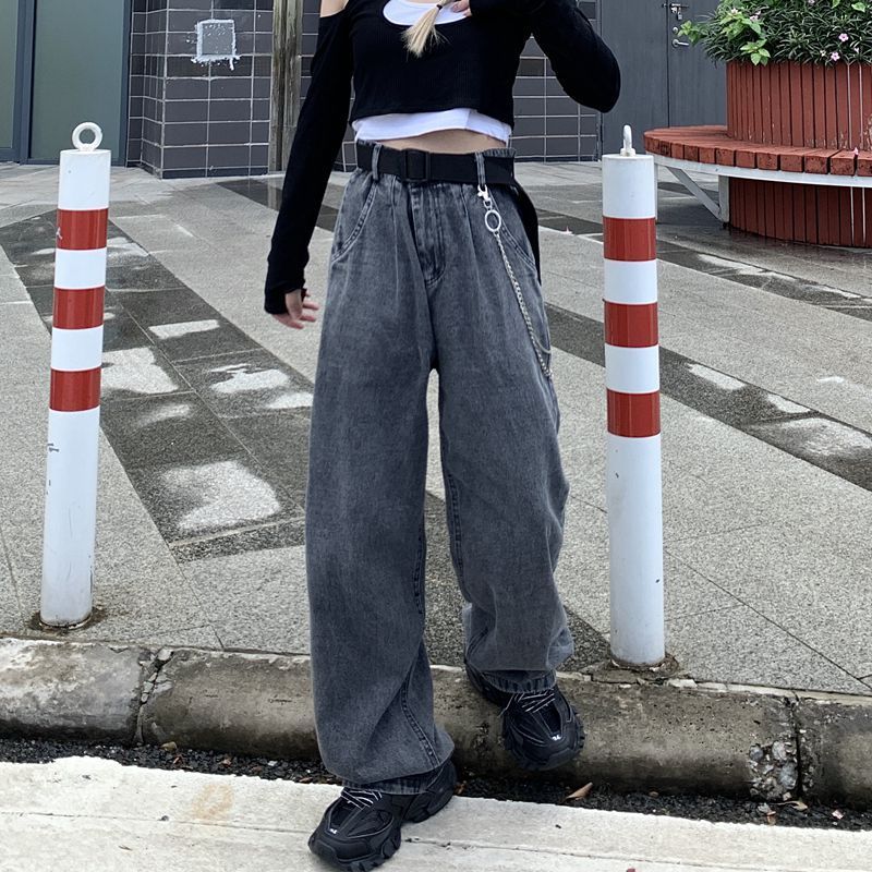 Giuliana - Hoge taille wijde jeans