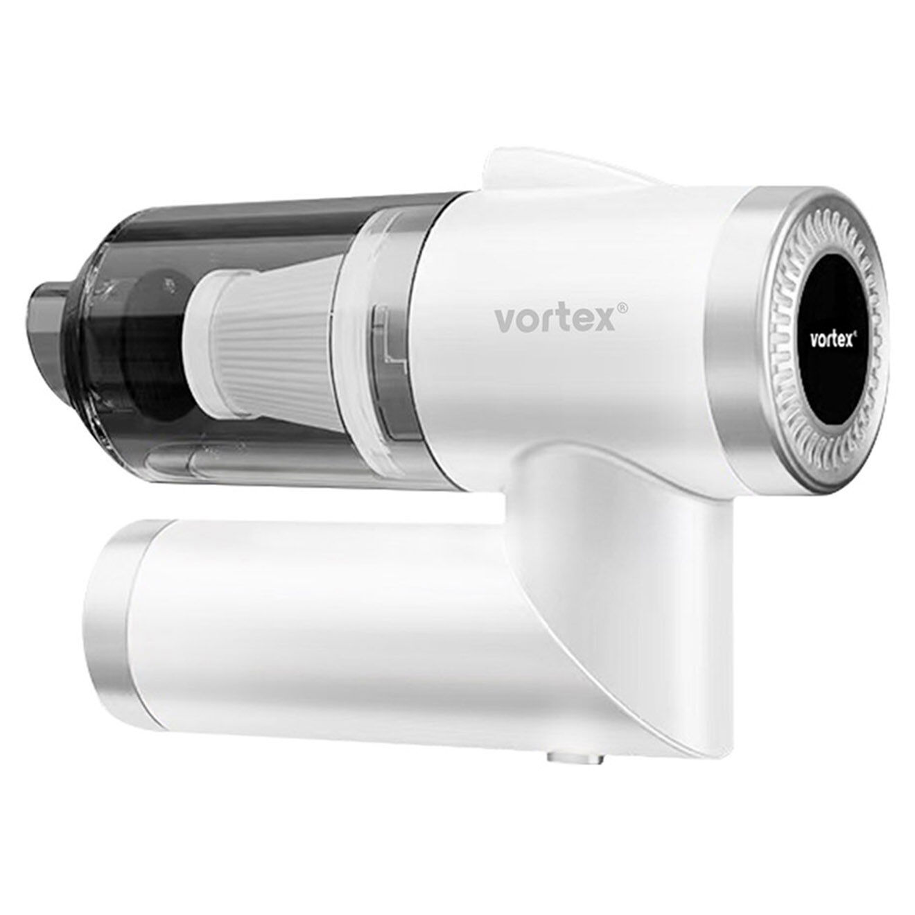 Vortex Aspirateur à main sans fil pliable avec éclairage LED  blanc