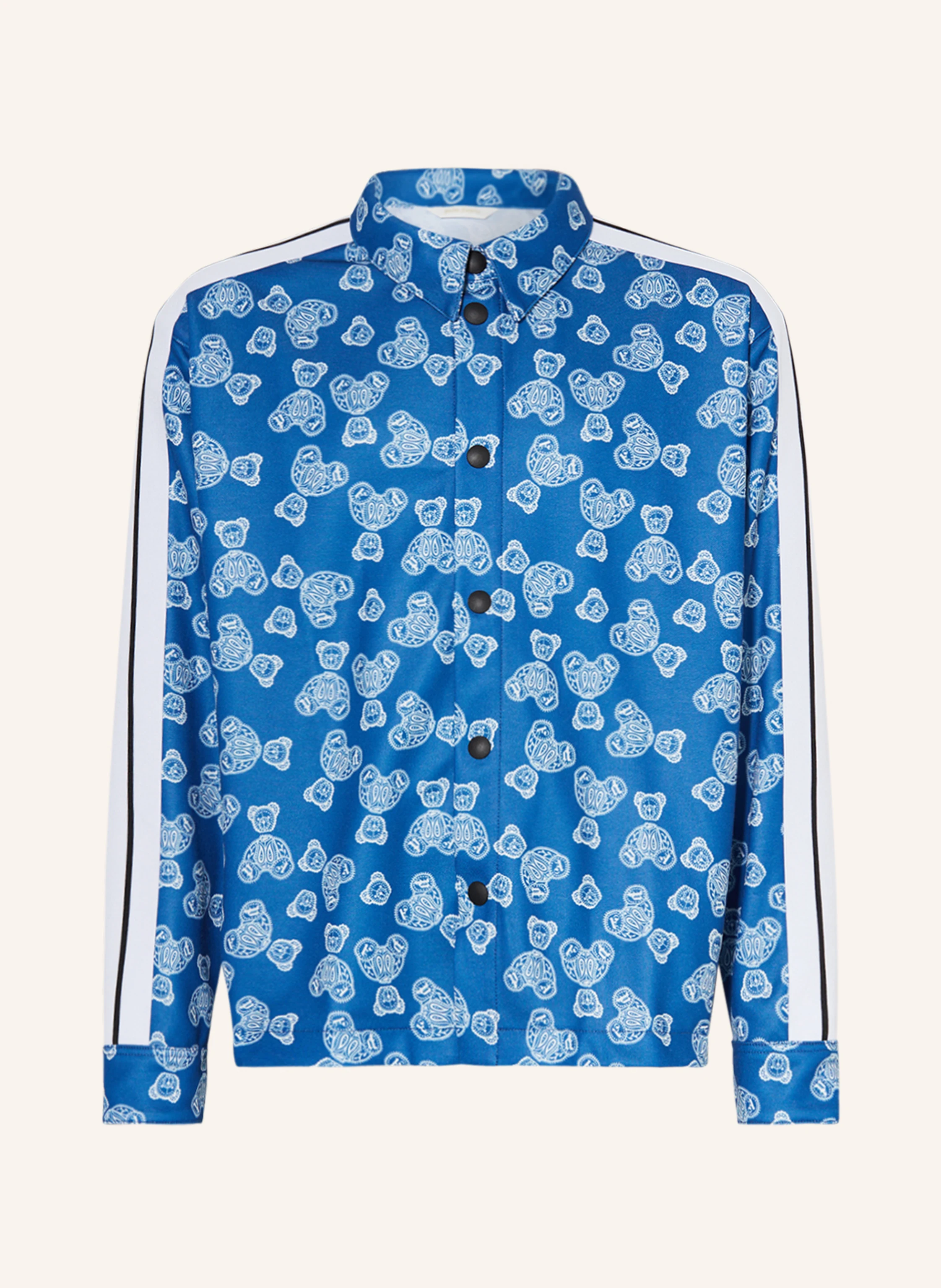 Palm Angels Overshirt mit Galonstreifen
