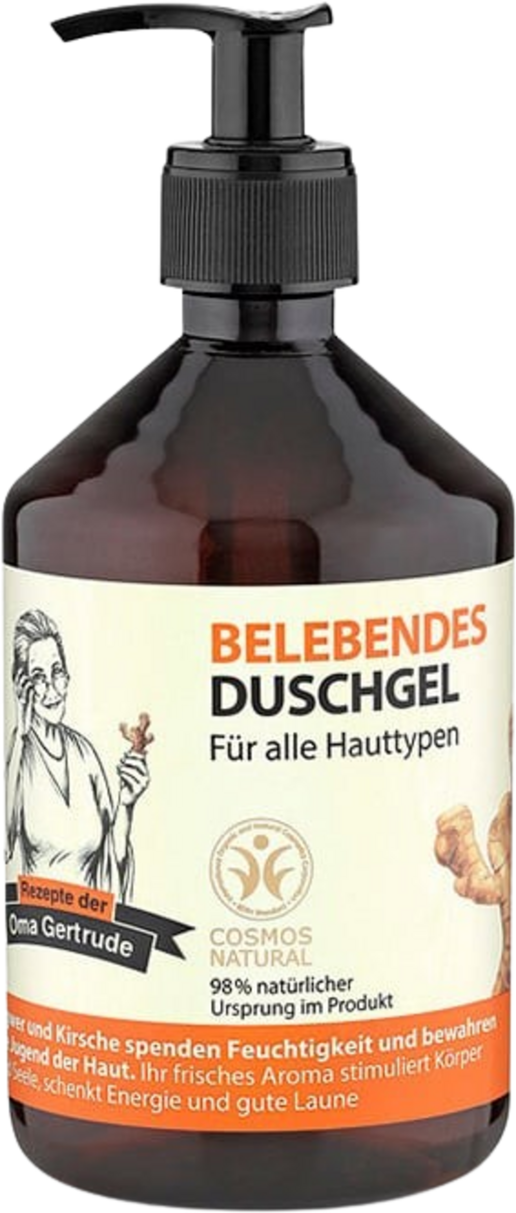 Rezepte der Oma Gertrude  Belebendes Duschgel, 500 ml