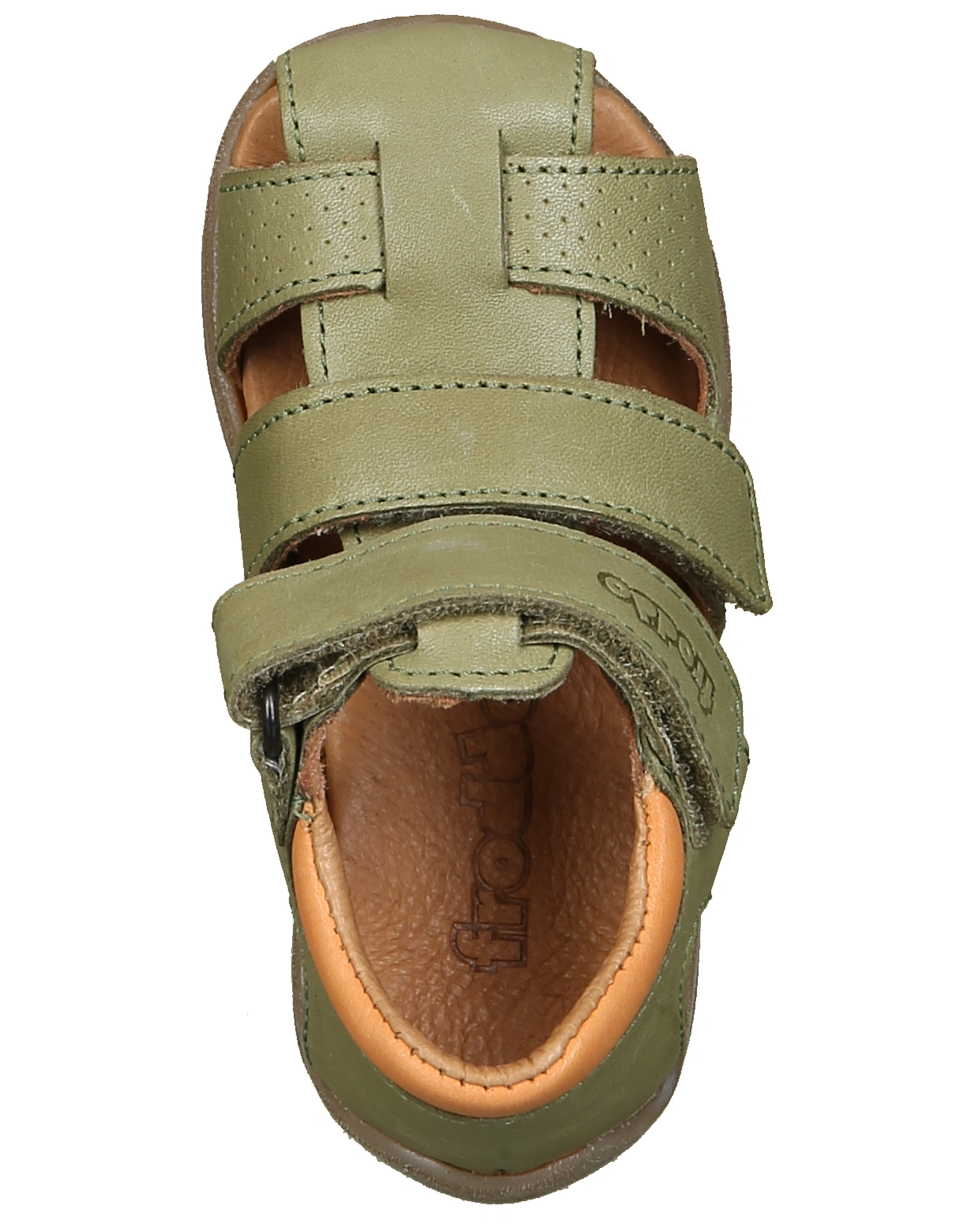 Sandalen CARTE DOUBLE mit Zehenschutz in olive
