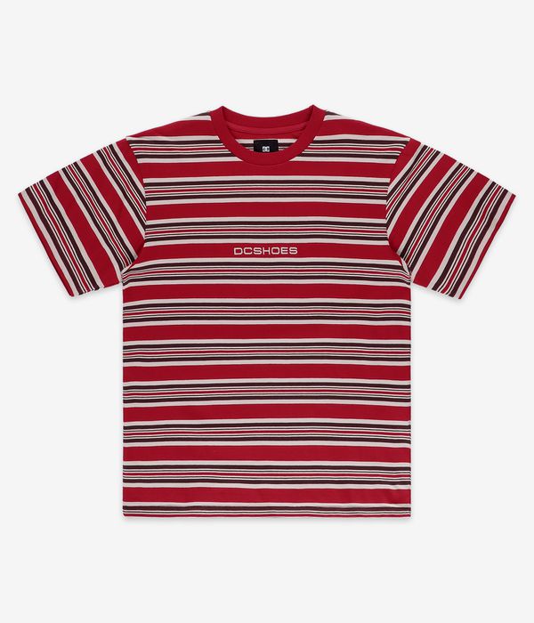 DC Olympia Stripe T-Shirt (barbados cherry)