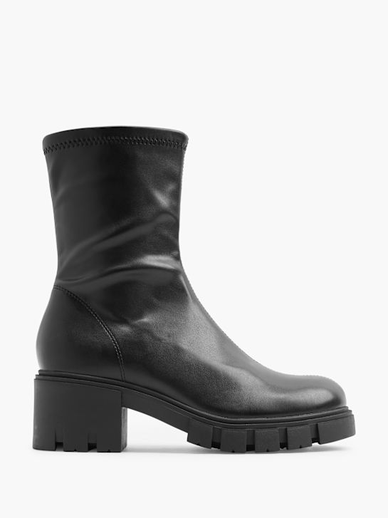 Catwalk Stiefelette Schwarz