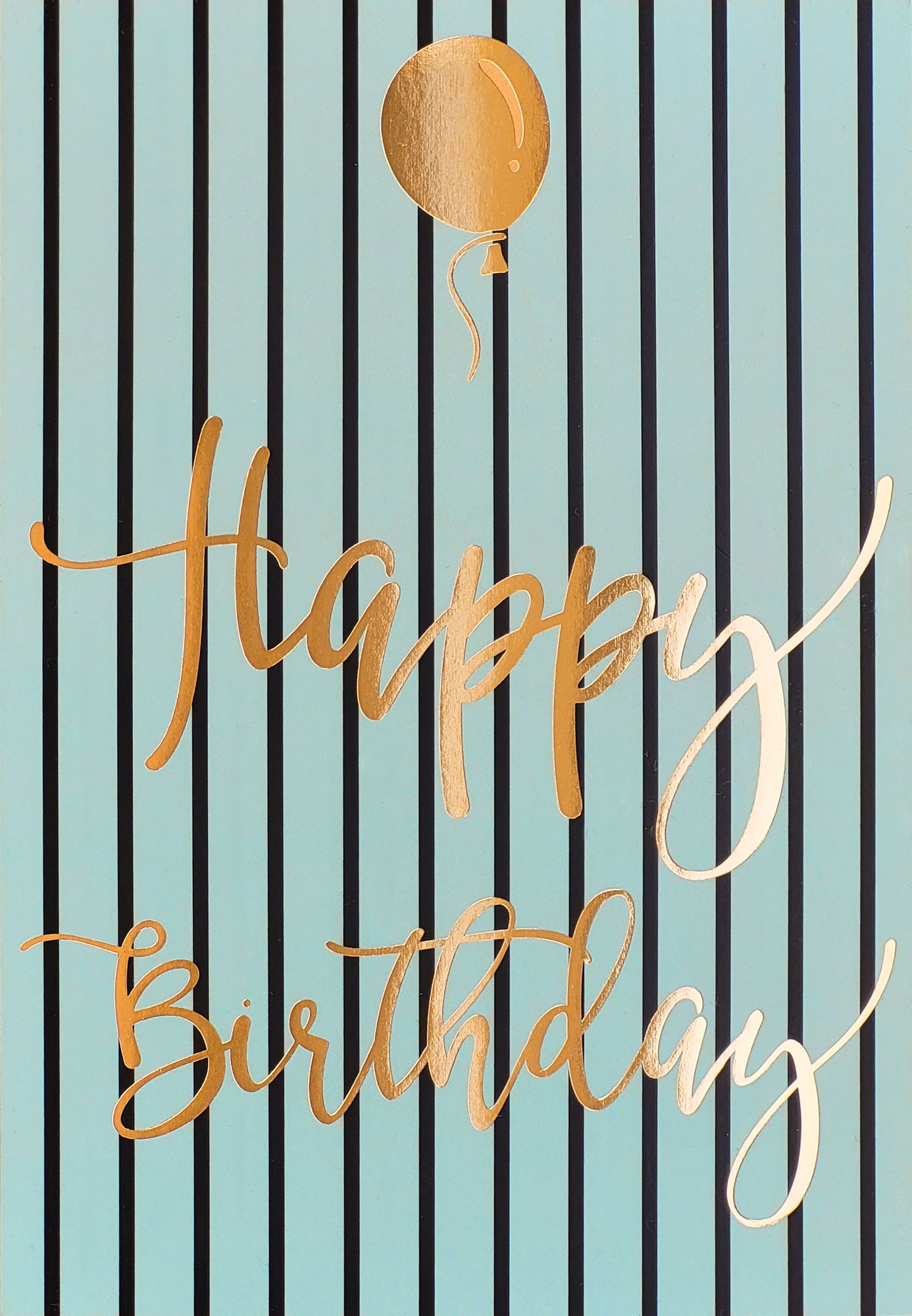 Postkarte 'Happy Birthday Luftballon' günstig bestellen
