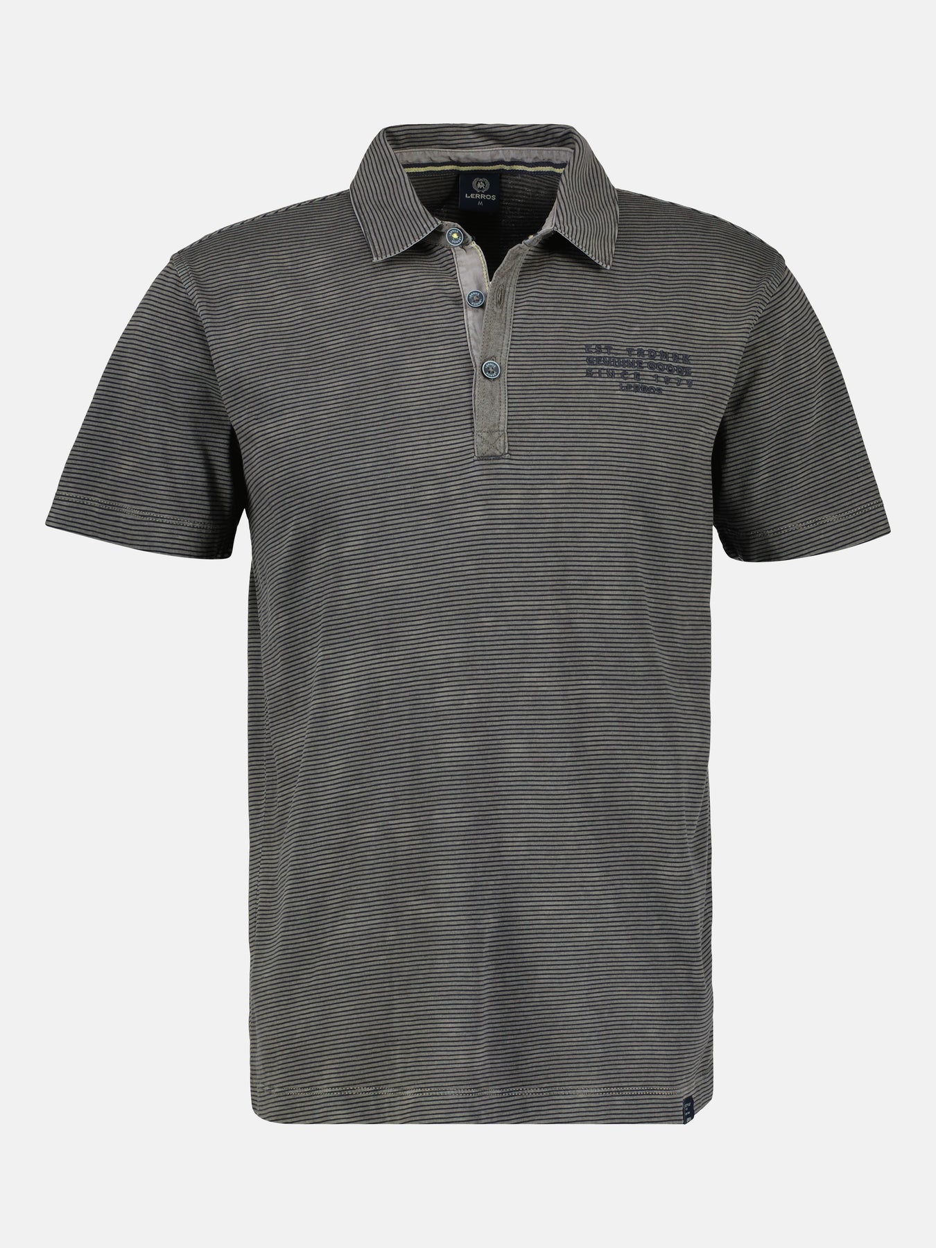 Poloshirt in Finelineroptik