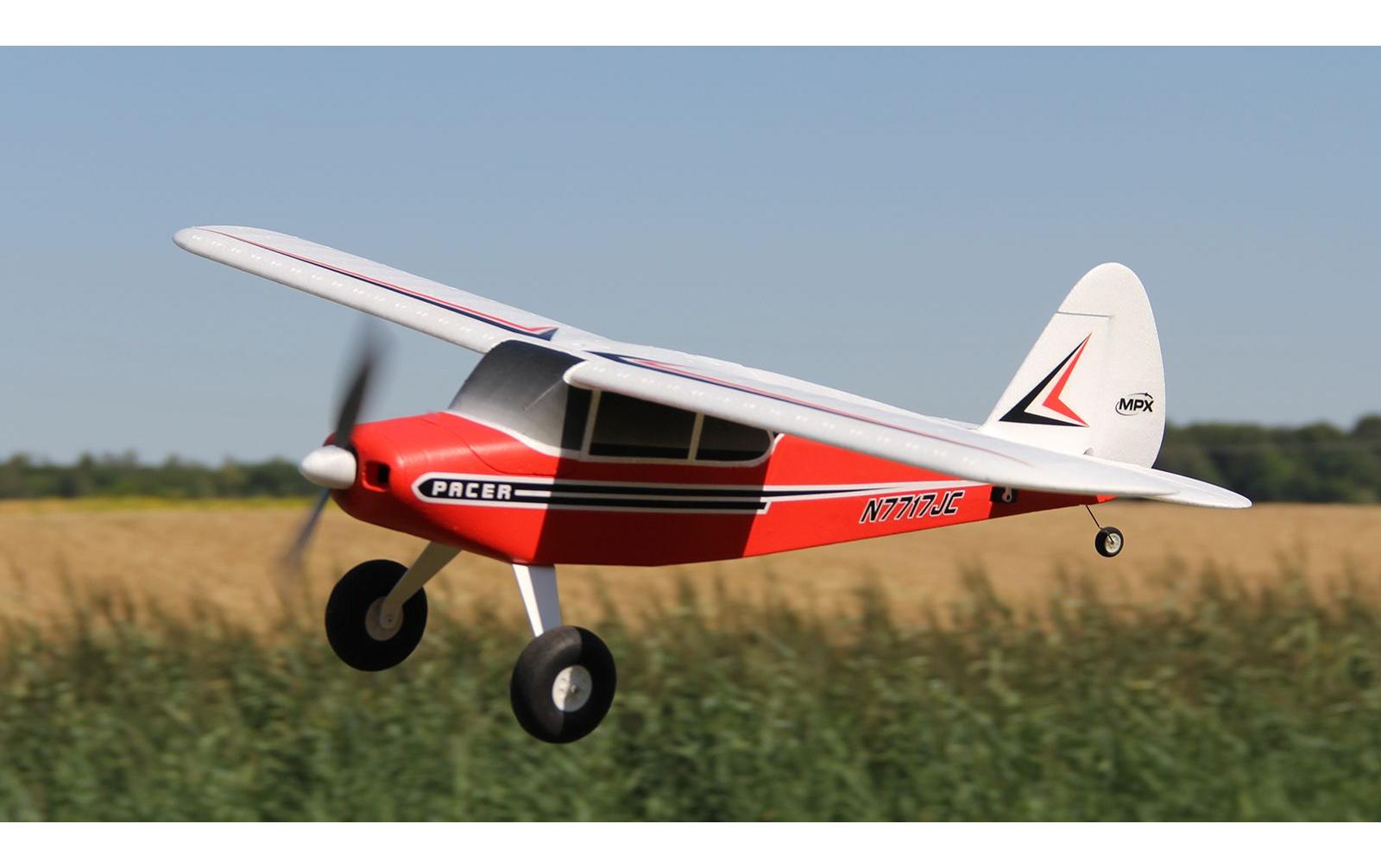 Trainer Pacer RR 1150 mm PNP<br>Einsteigerfreundliches 4-Kanal Motorflugzeug
