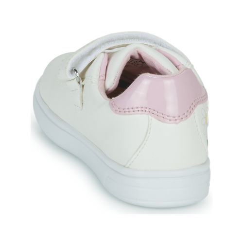 Geox - B DJROCK GIRL D - Blanc / Rose