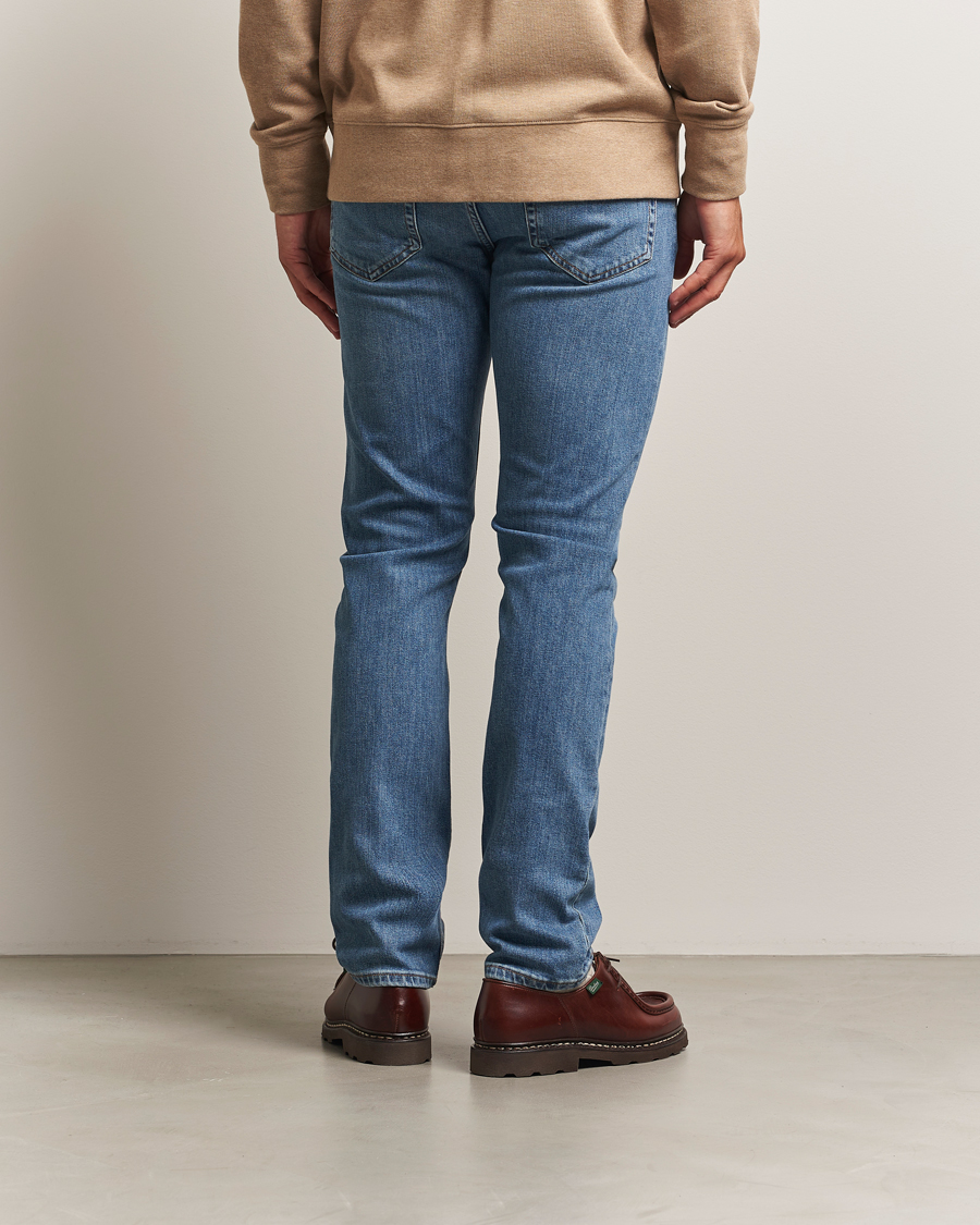 GANT Regular Fit Jeans Mid Blue Worn In