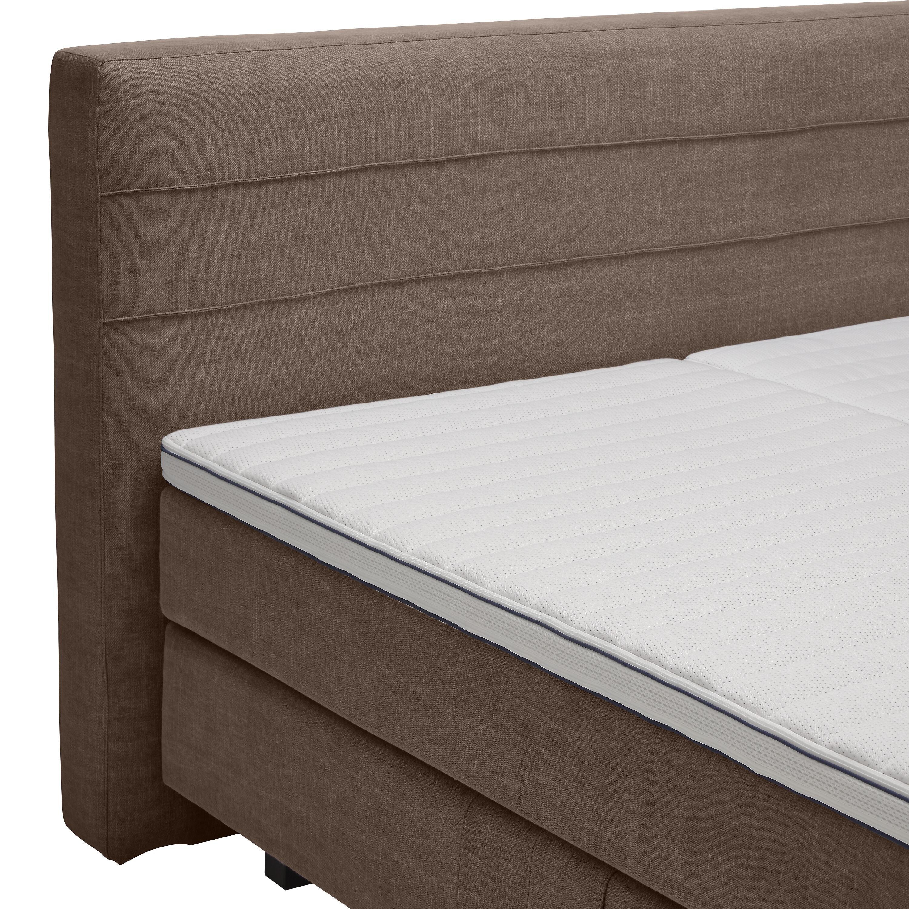 bico GOODNIGHT Boxspringbett - Braun / B: 160.0 cm x T: 200.0 cm